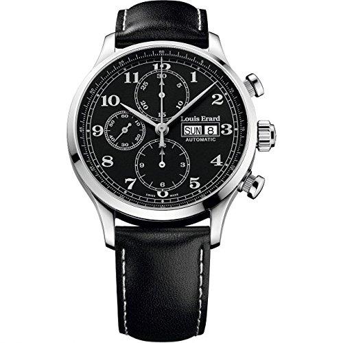 Louis Erard 1931 Men's 42mm Swiss Automatic Black Dial Watch 78225AA22 –