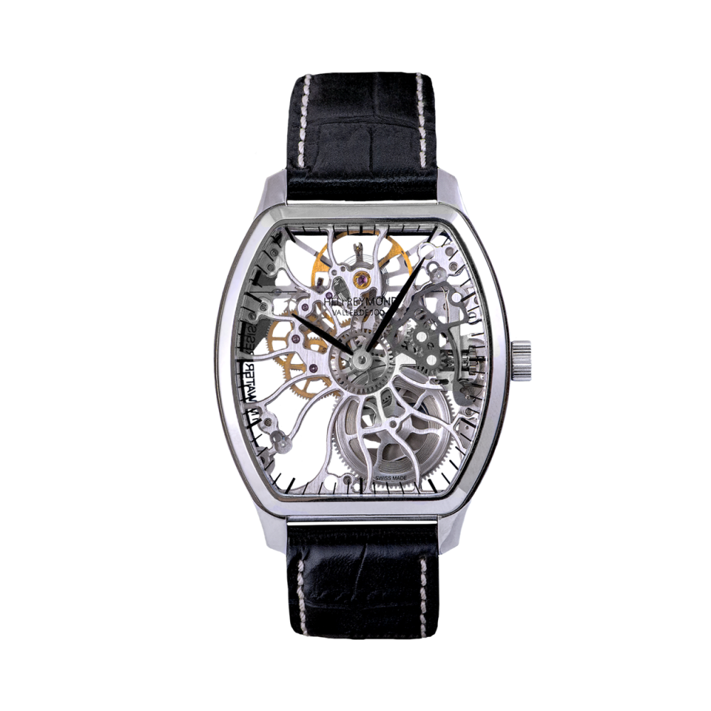 Louis Erard Heritage Collection Skeleton Swiss Automatic Silver Dial Men's  Watch 60266AA41.BDC2